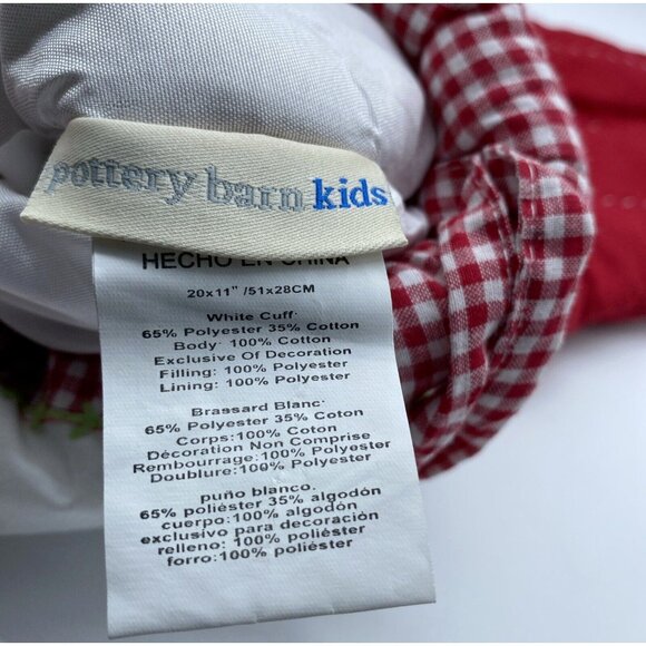 Pottery Barn Kids sophie Stocking Santa Train Christmas Holiday Xmas Quilted - Picture 8 of 12